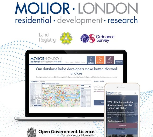 Screenshot of Molior London